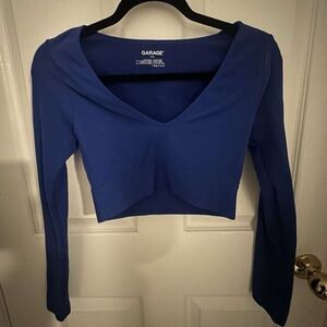 blue garage long sleeve